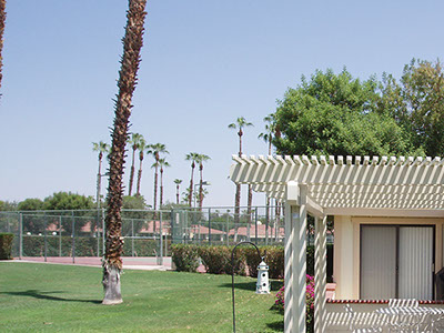 Chaparal Country Club Lattice Shade Structure